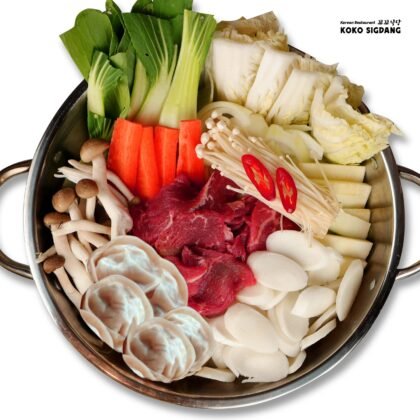 beef & seafood jeongol